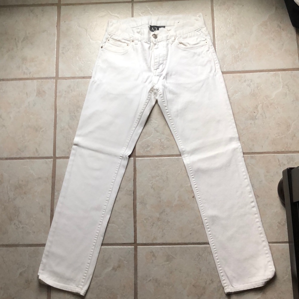 White jeans